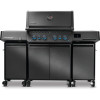 Газовый Гриль Napoleon PRESTIGE PHANTOM 500 Connected, с двумя тумбами, инфракрасная боковая горелка SIZZLE-ZONE, вертел в комплекте P500VXRSIBPK-UA-PHM