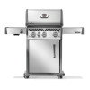 Газовый гриль Napoleon Rogue PRO 425 с боковой горелкой SIZZLE ZONE, нержавеющая сталь-RP425SIBPSS-2