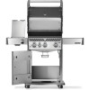 Газовый гриль Napoleon Rogue PRO 425 с боковой горелкой SIZZLE ZONE, нержавеющая сталь-RP425SIBPSS-2