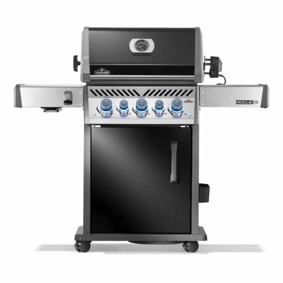Газовый гриль Napoleon Rogue PRO S 425 с боковой горелкой SIZZLE ZONE, вертел в комплекте-RPS425RSIBPK -2-R
