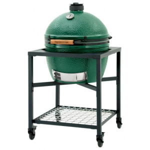 Гриль Керамический Угольный BIG GREEN EGG XLARGE, в каркасном столе BIG GREEN EGG, biggreenegg_xlarge