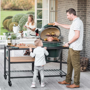 Керамический Гриль BIG GREEN EGG LARGE в модульном столе -biggreenegg-large. Photo 3