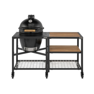 Керамический угольный гриль BIG GREEN EGG ONYX LARGE в столе big_green_egg_large_so_stolom