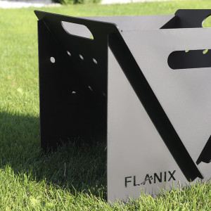 Костровая чаша для огня Flanix CAMPFIRE + решетка гриль - campfire. Photo 3
