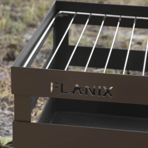 Костровая чаша FLANIX Crate + решетка гриль crate. Photo 2