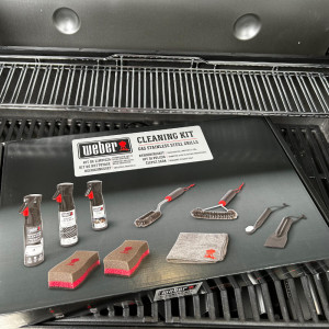 Набор Weber для очистки газовых грилей, топки из литого алюминия 18283. Photo 3