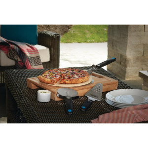 Набор для выпекания пиццы ( камень , ролик , лопатка) Napoleon 90002. Photo 2