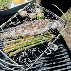 Сетка для приготовления рыбы, овощей и морепродуктов Weber 6470. Photo 3