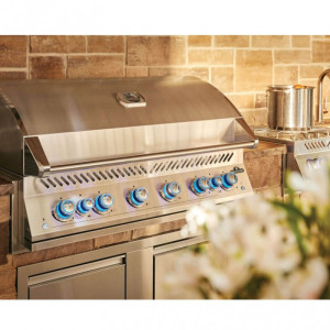 Вбудований газовий гриль Napoleon 700-Series 42 нержавіюча сталь, рожен в комплекті BIG44RBPSS. Photo 2